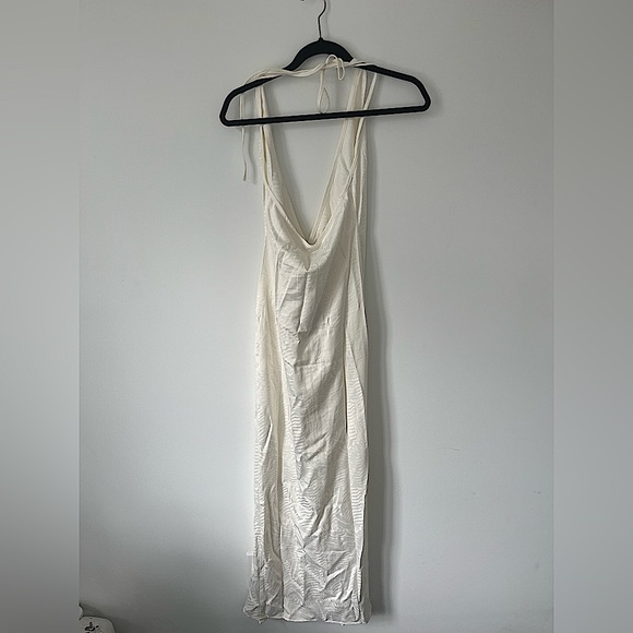 NWT Meshki Aaliyah plunge neck maxi dress - Picture 2 of 3